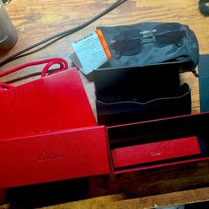 Cartier blue tint glasses